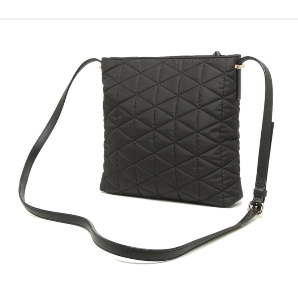 KATE SPADE Black Wilson Road Quilted Dessi Bag Crossbody Handbag Purse - Picture 14 of 15